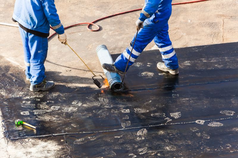 Tar Coatings on Industrial Roofs